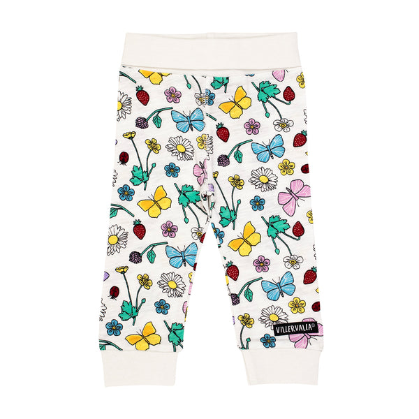 Villervalla - Comfy Pants - Flower ** LAST PAIR sz 80cm **