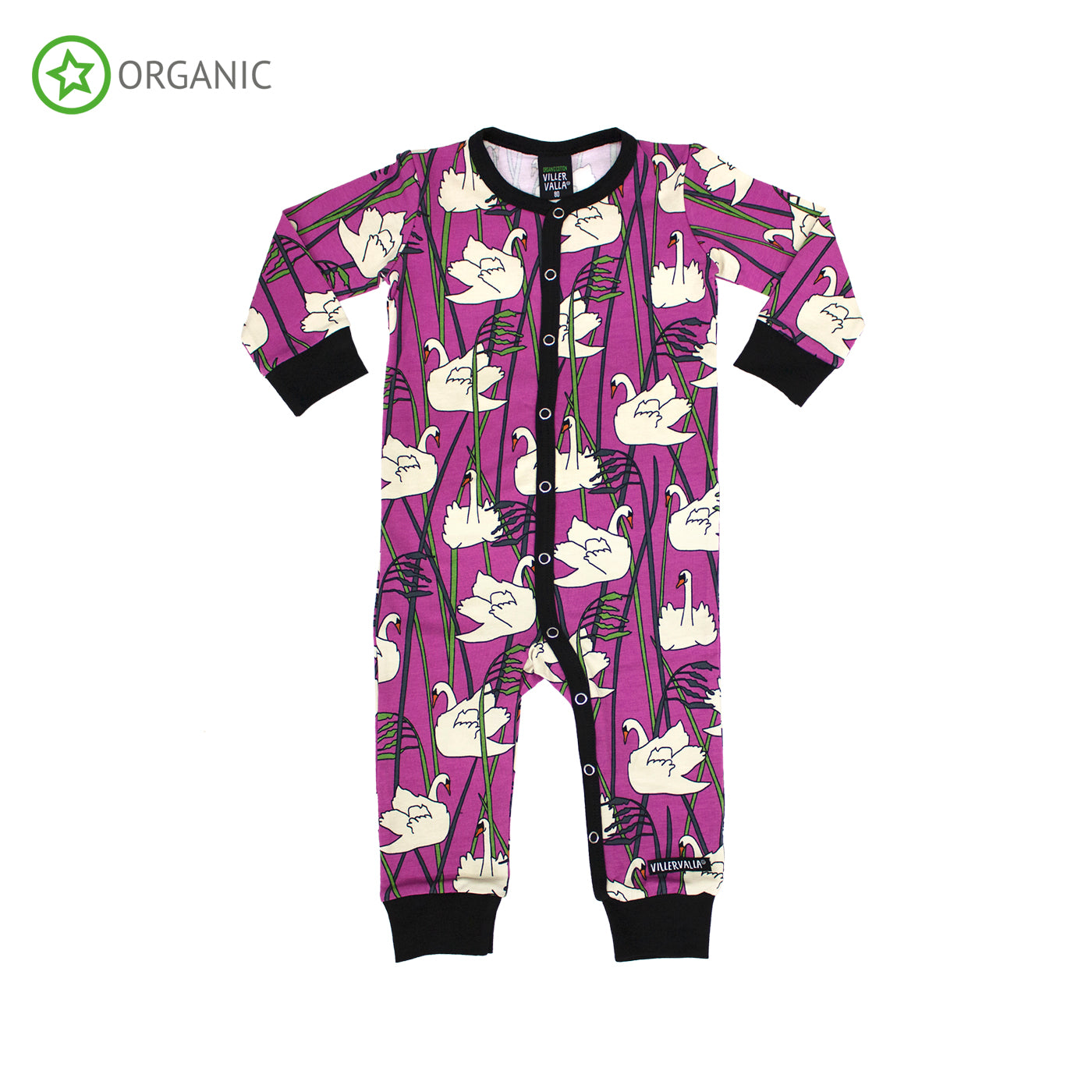 Villervalla - All-in-One - Animal Print - Swan