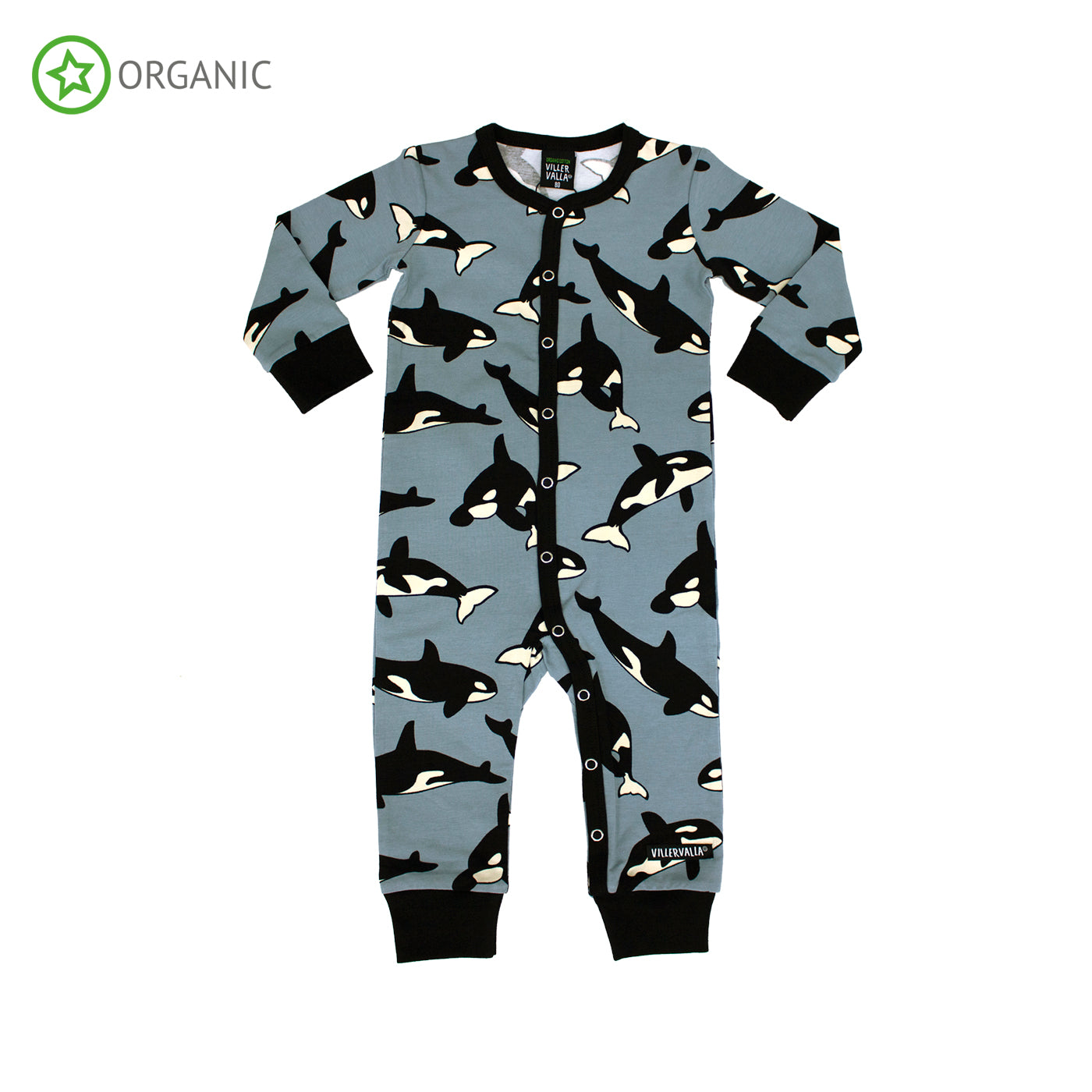 Villervalla - All-in-One - Animal Print - Whale