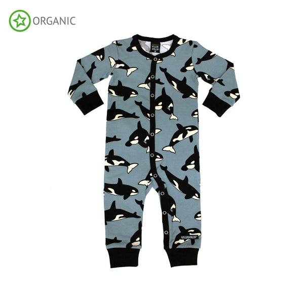 Villervalla - All-in-One - Animal Print - Whale