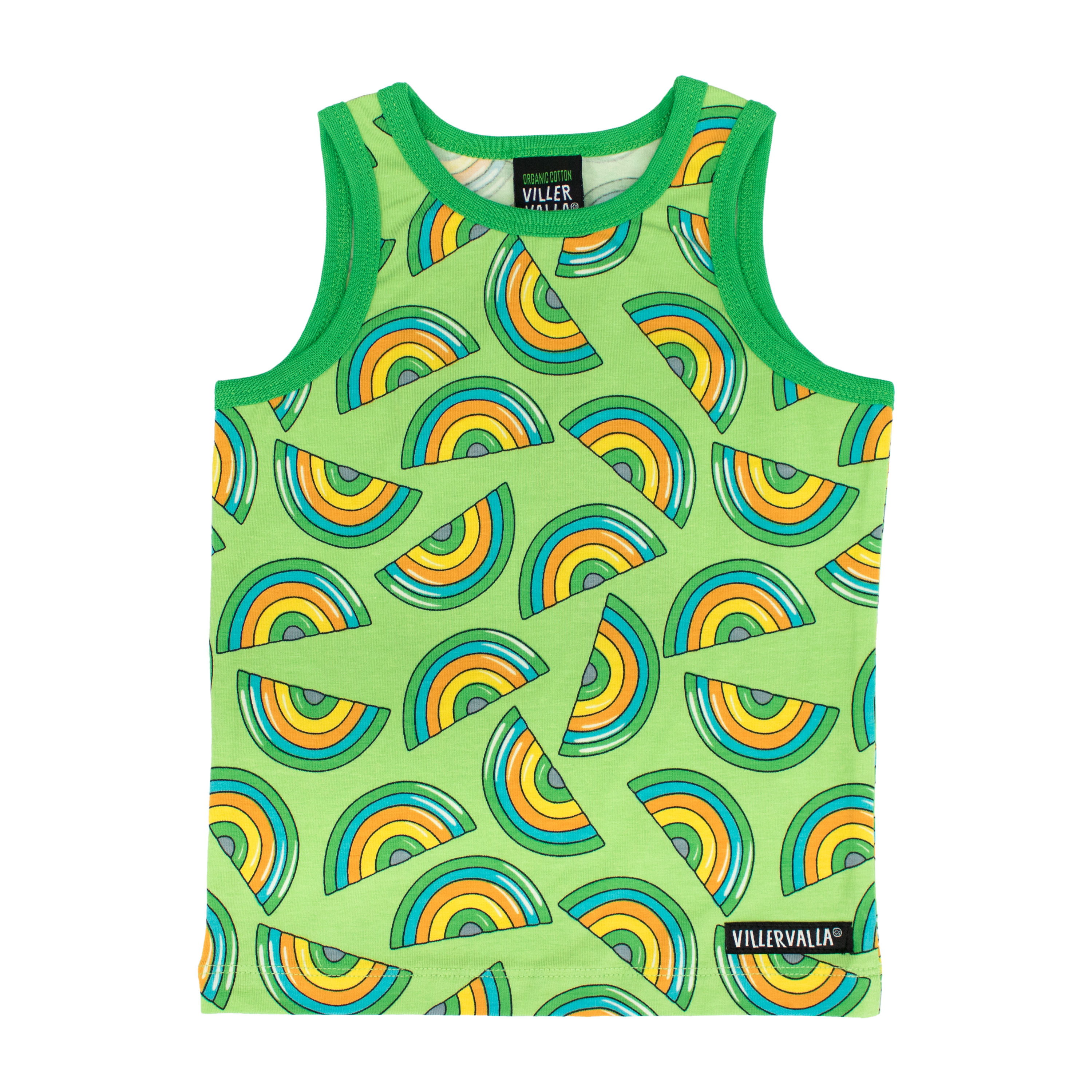 Villervalla - Tank Top - Rainbow - Pea