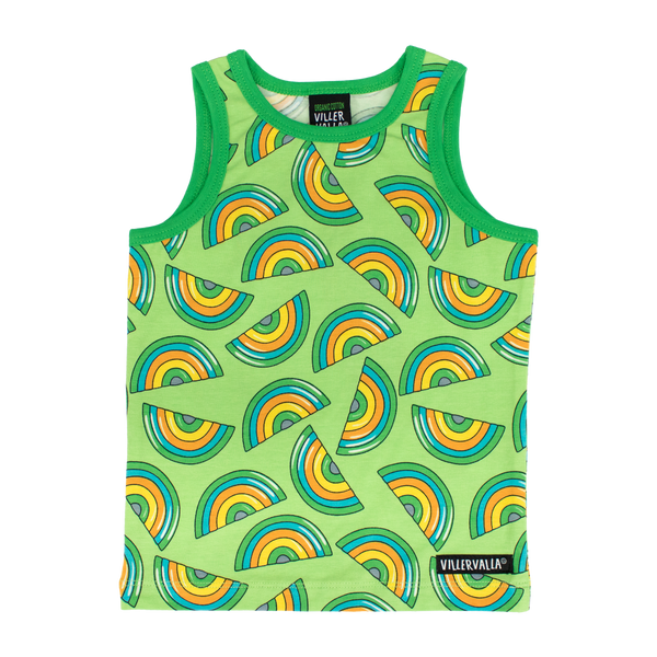 Villervalla - Tank Top - Rainbow - Pea