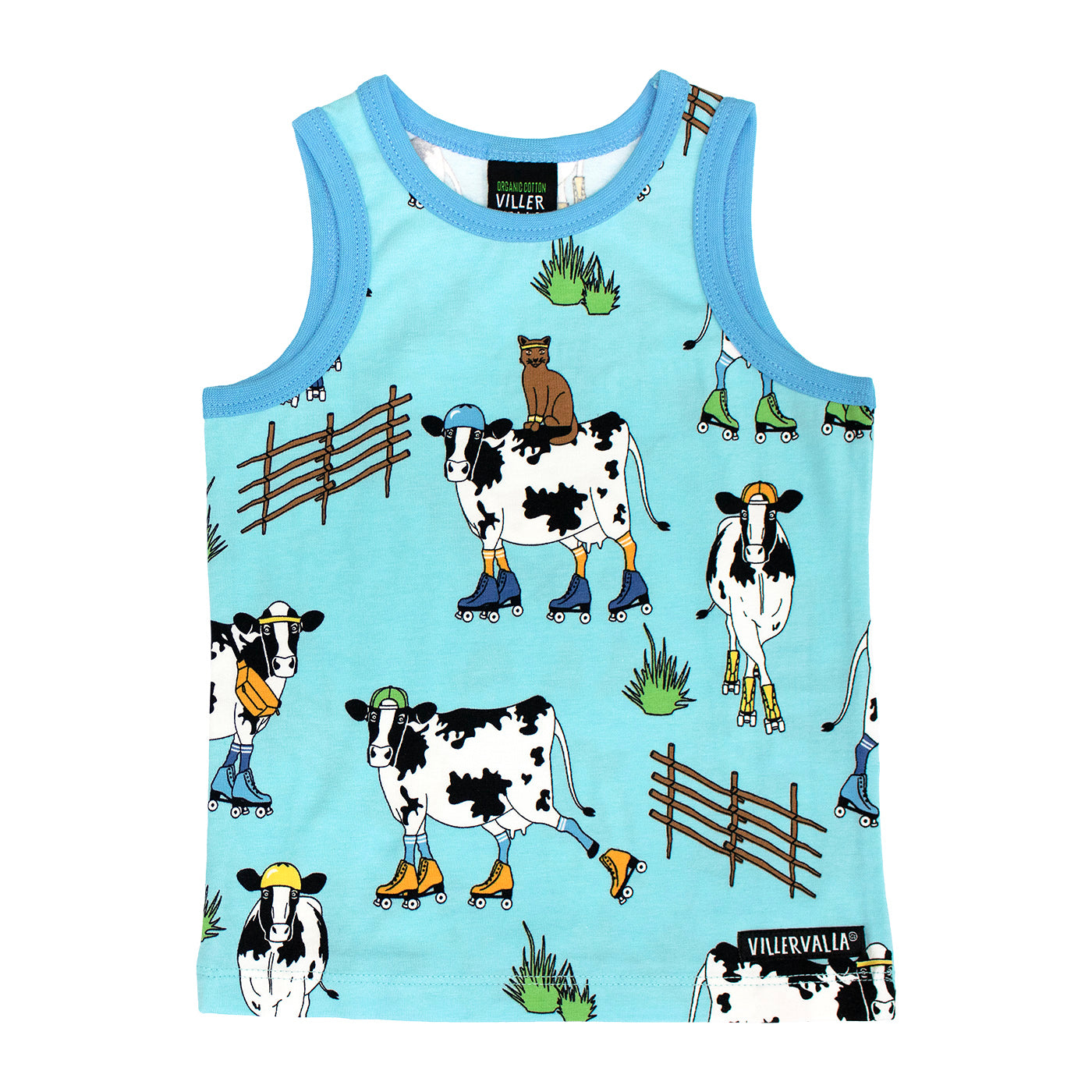Villervalla - Tank - Roller Cow - Aqua