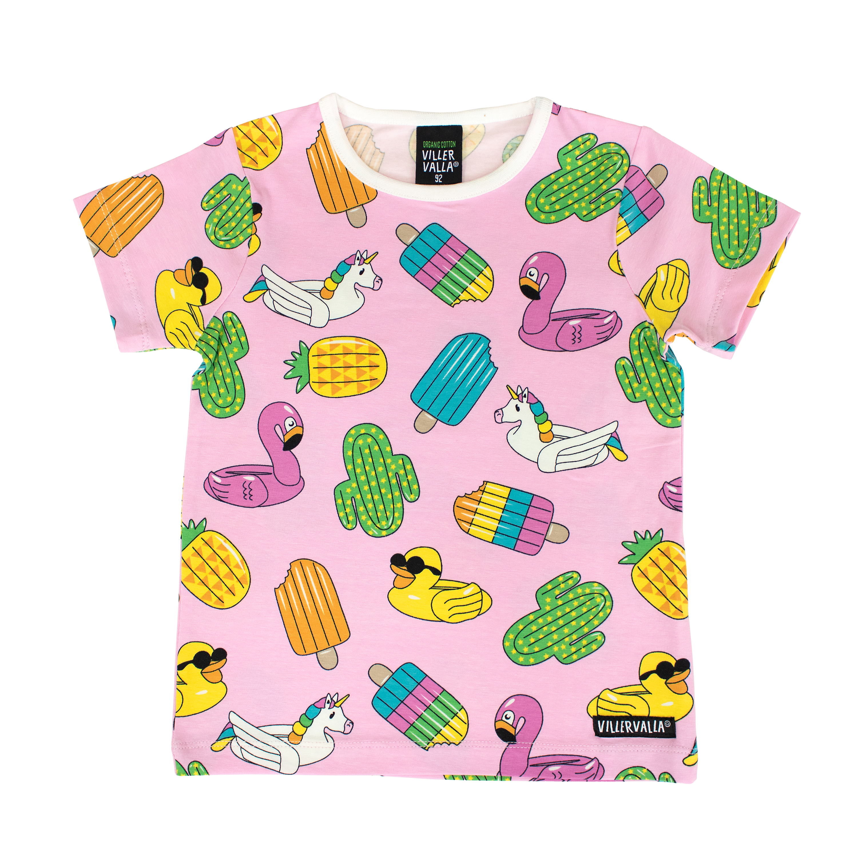 Villervalla - SS Tee - Swimming Animals - Petunia