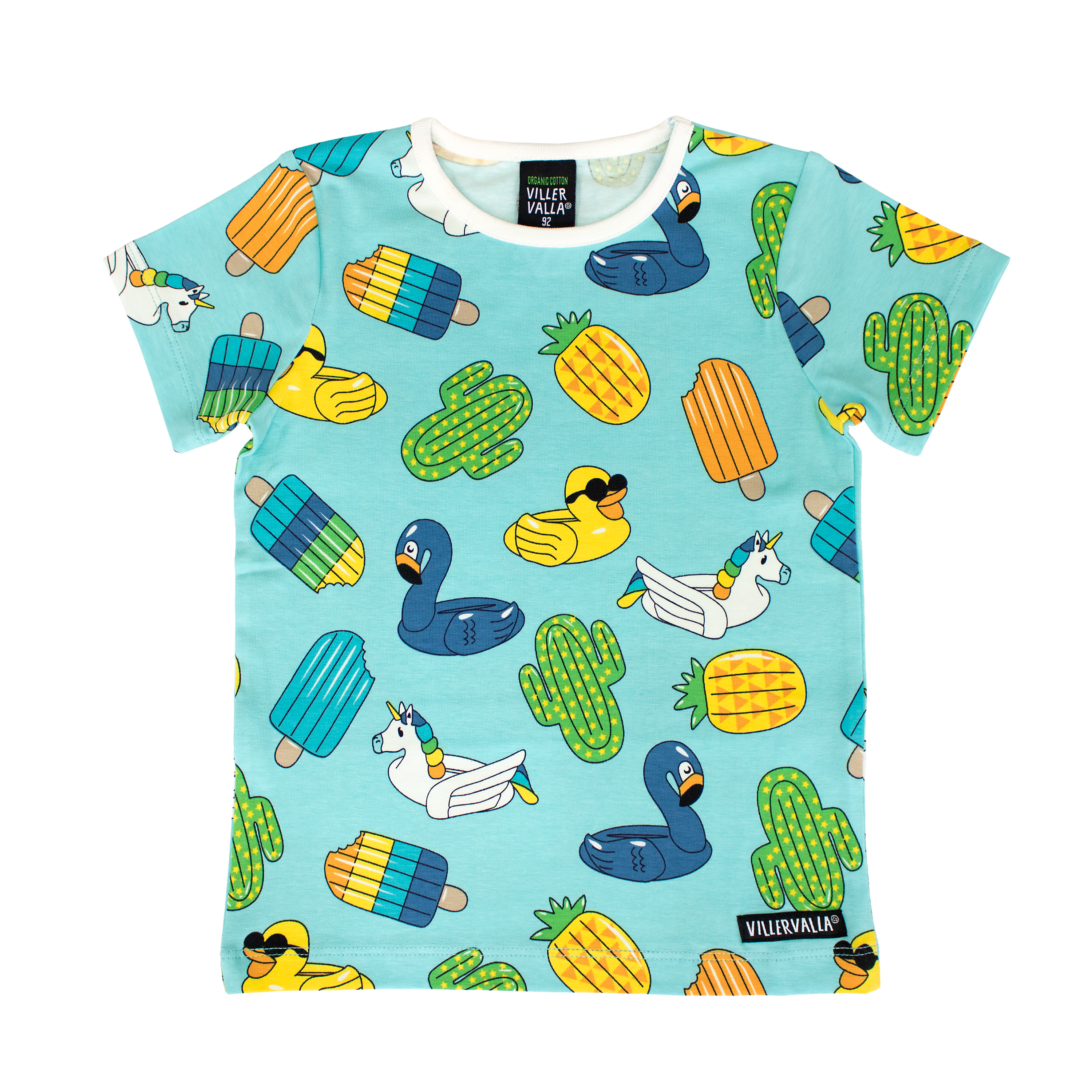 Villervalla - SS Tee - Swimming Animals - Reef ** LAST ONE sz 110cm