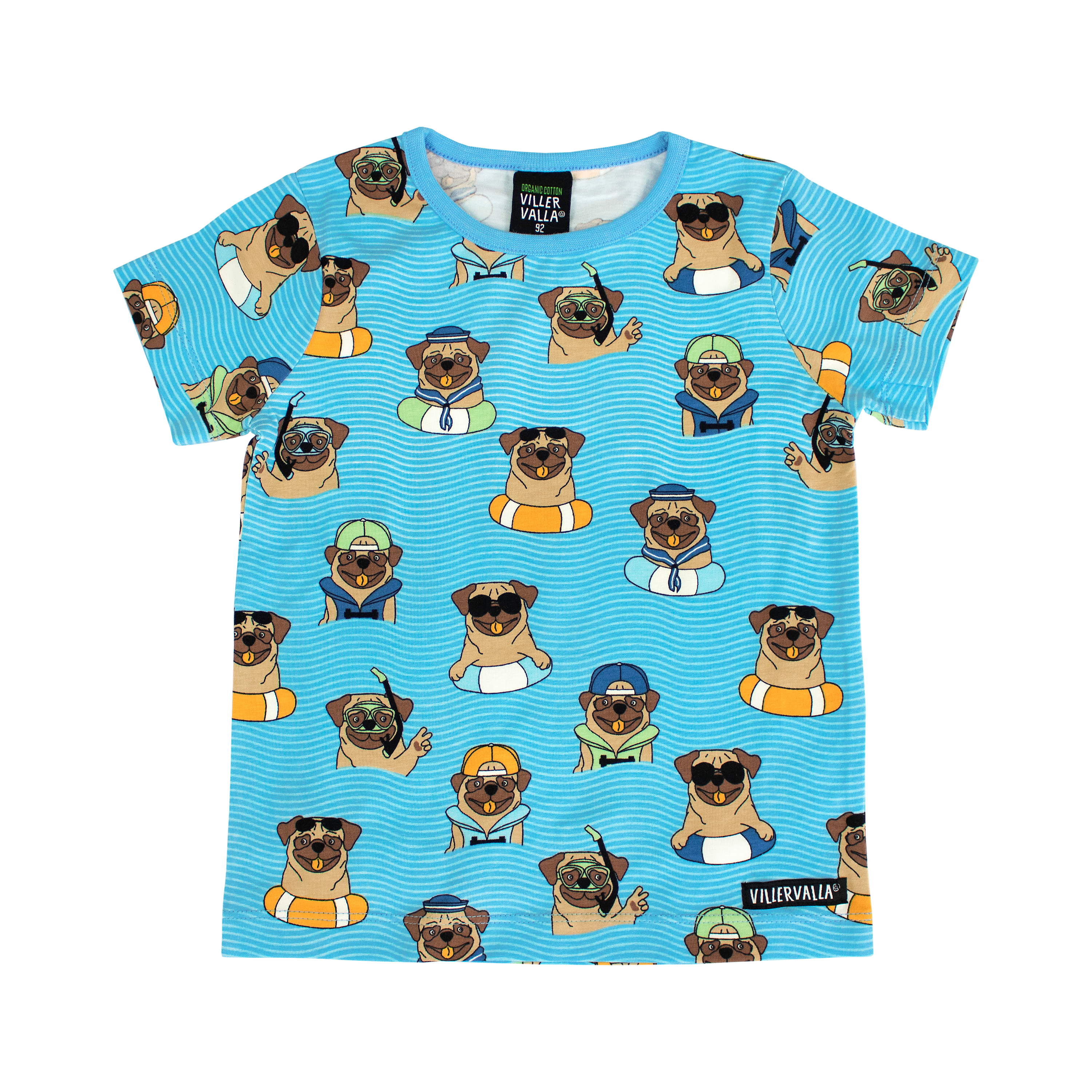 Villervalla - SS Tee - Pool Dogs - Aqua