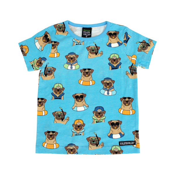 Villervalla - SS Tee - Pool Dogs - Aqua