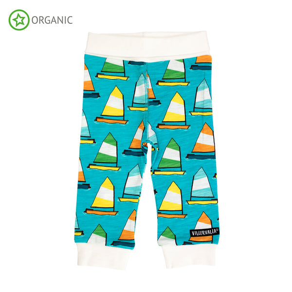 PRICE DROP * Villervalla - Comfy Pants - Sailing Boats