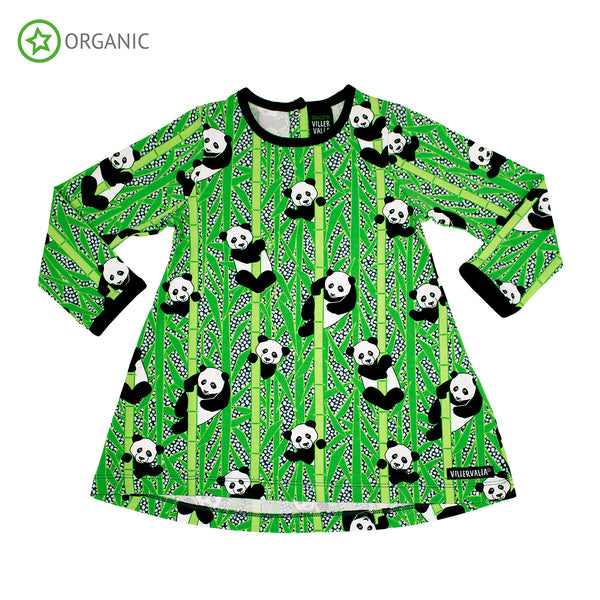 Villervalla - LS Tunic - Animal Print - Panda
