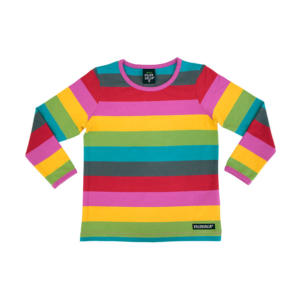 Villervalla - LS Tee - Multistripe - Madrid