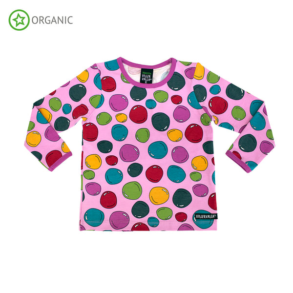 Villervalla - LS Tee - Bubbles - Lotus