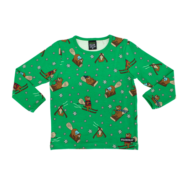 Villervalla - LS Tee - Beaver - Palm