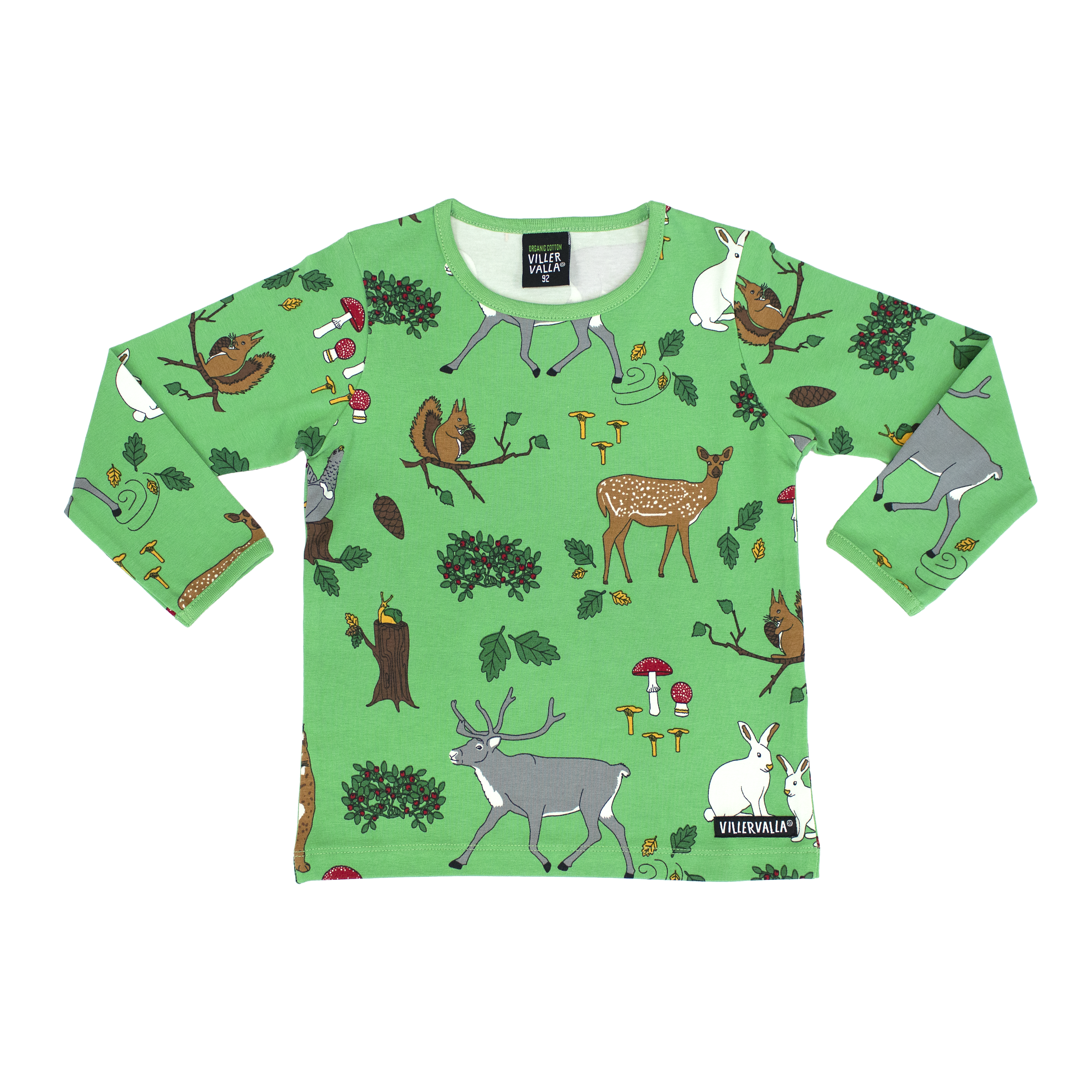 Villervalla - LS Tee - Forest - Leaf