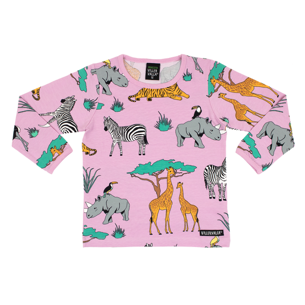 Villervalla - LS Tee - Safari - Bloom