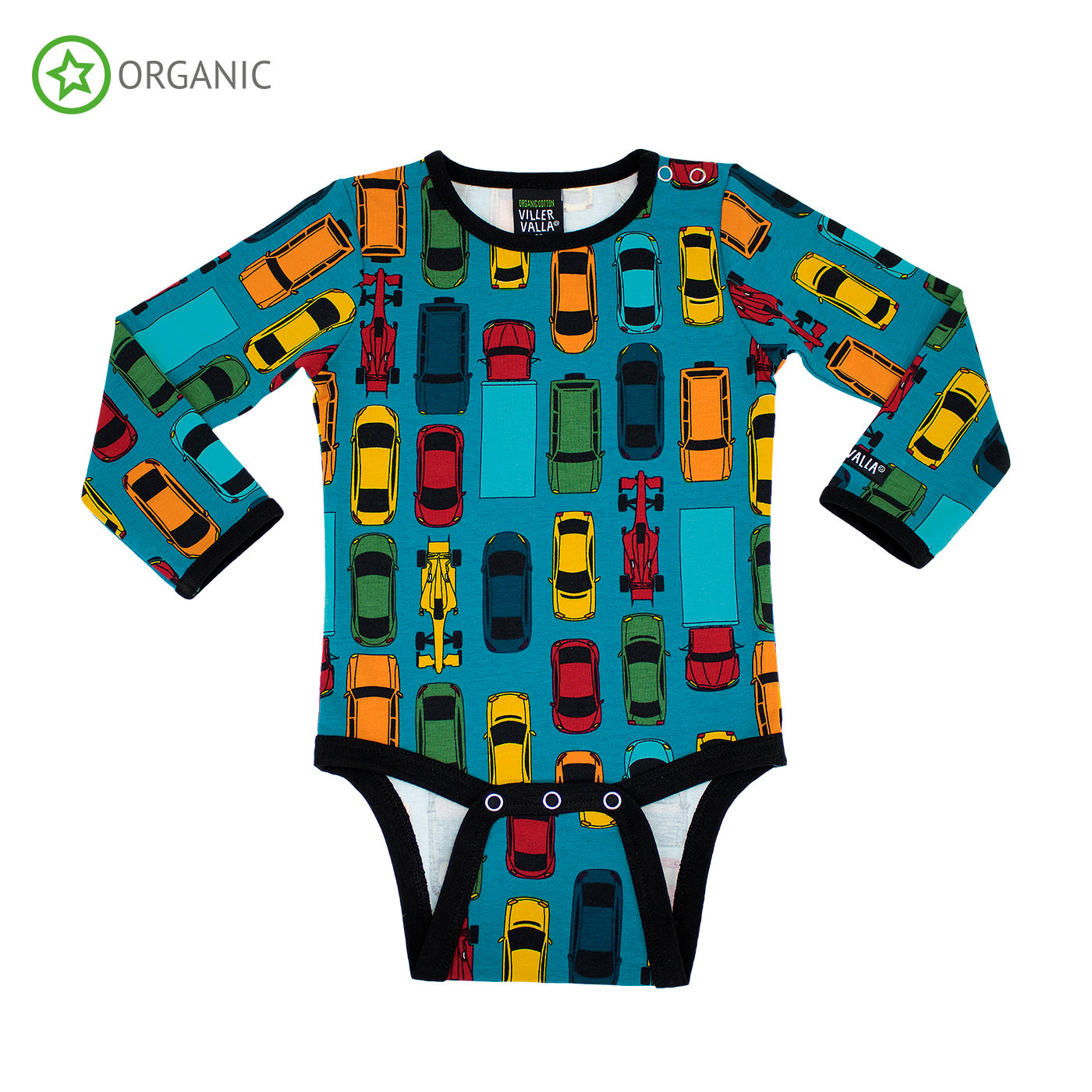 Villervalla - LS Bodysuit - Traffic - Atlantic (Blue)