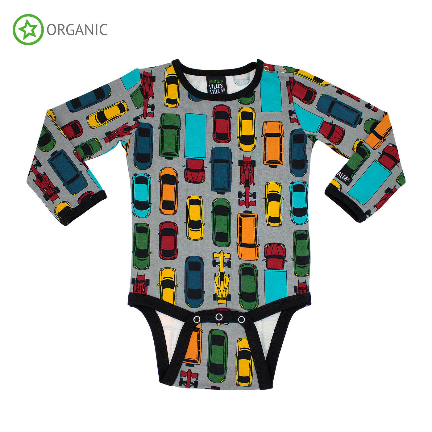 Villervalla - LS Bodysuit - Traffic - Light Street (Grey)