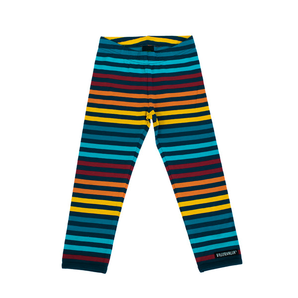 Villervalla - Leggings - Multistripe - Marina