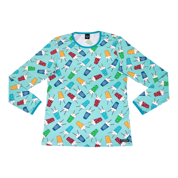 Villervalla - LS Tee - Milkshake - Reef - Adult