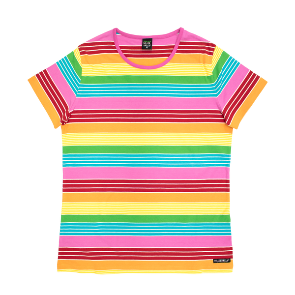 Villervalla - SS Tee - Multistripe - Sydney - Adult