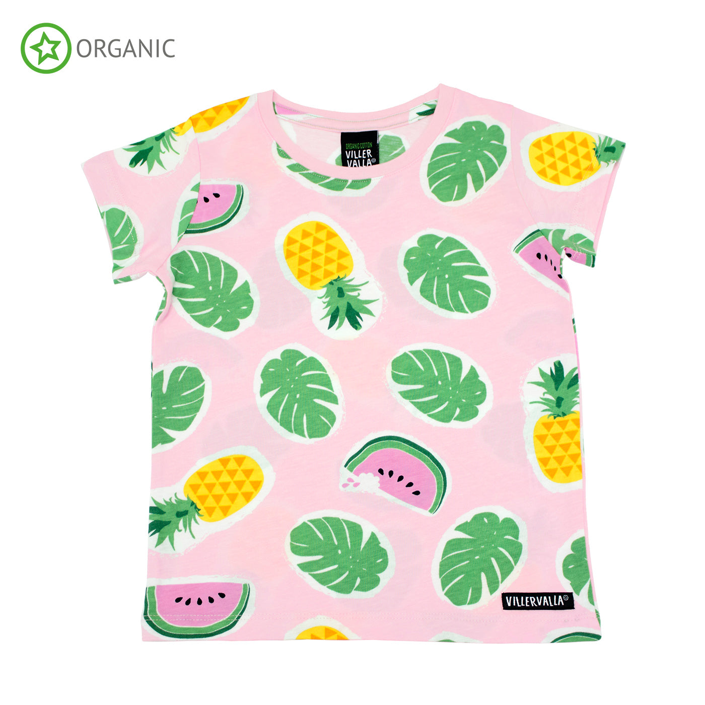 Villervalla - SS Tee - Tropical Fruits - Light Azalea