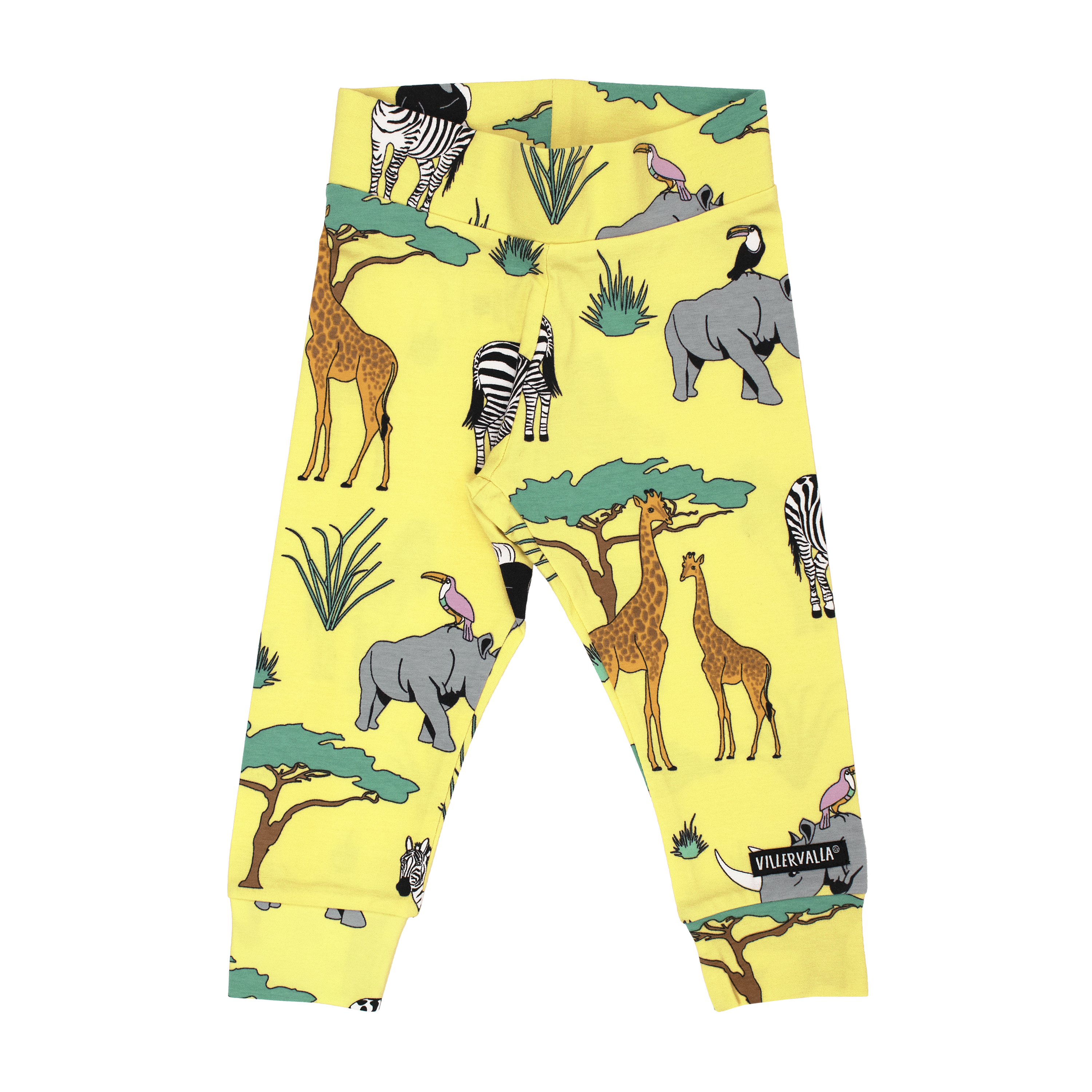 Villervalla - Tapered Trousers - Safari - Lemon