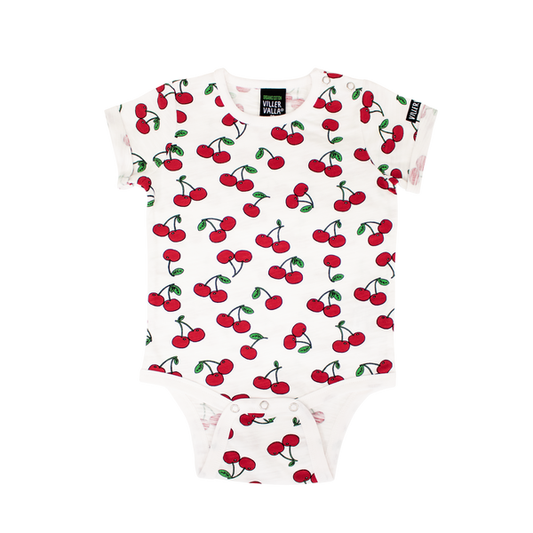 Villervalla SS Bodysuit - Cherry