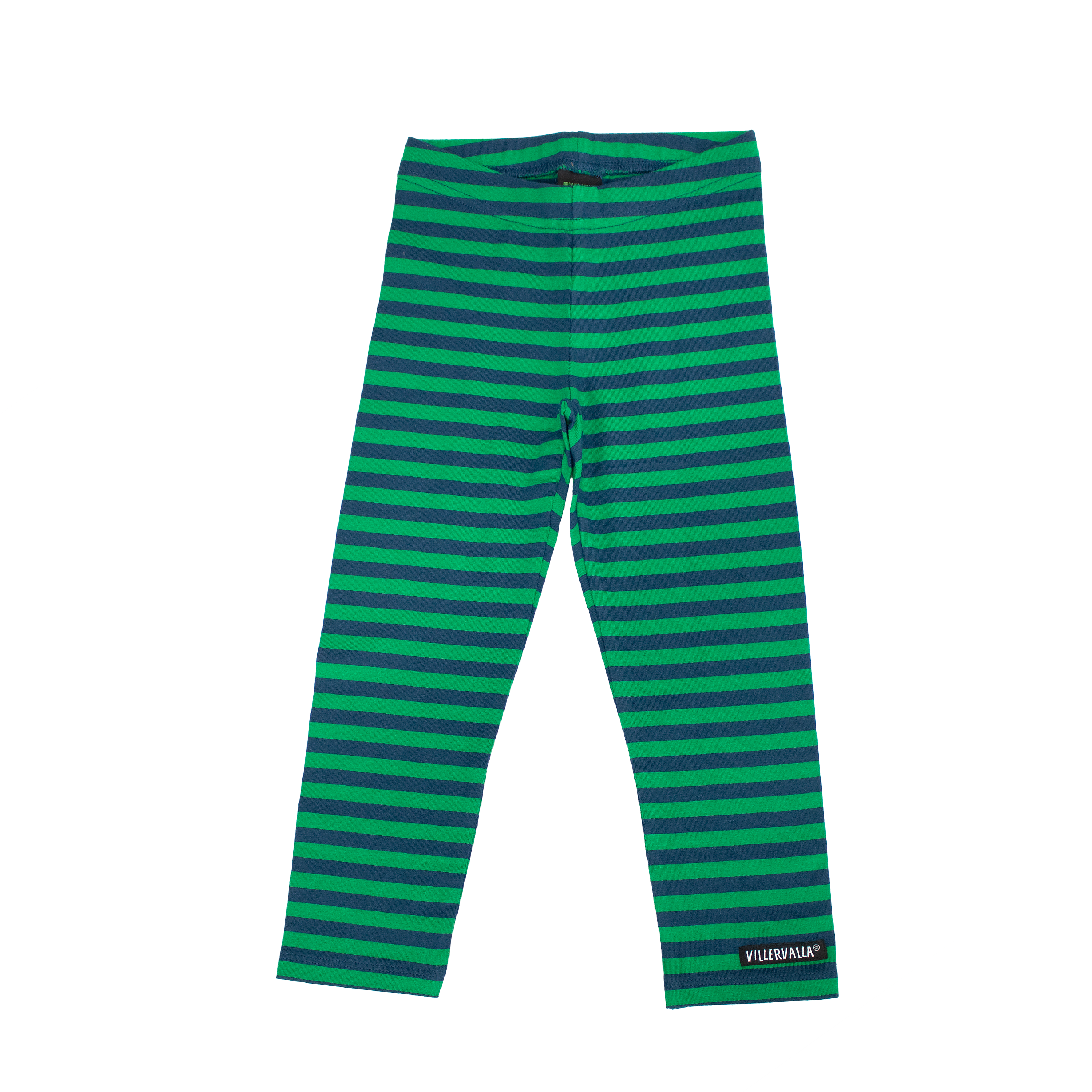 Villervalla - Leggings - Stripes - Palm/Marine