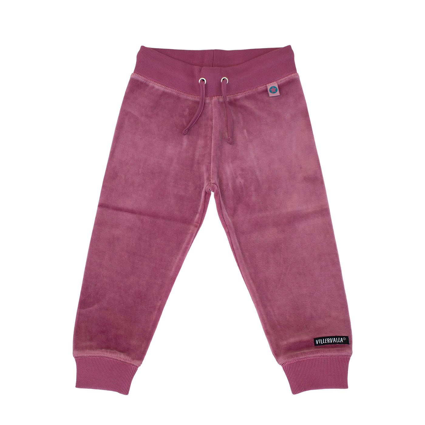 Villervalla - Relaxed Pants - Velour - Smoothie