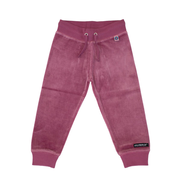 Villervalla - Relaxed Pants - Velour - Smoothie