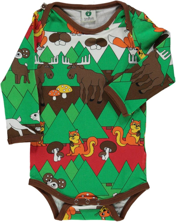 Smafolk - LS Bodysuit - Christmas Landscape