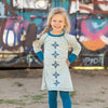 Alba - Merry My Dress - Seaport Blue Stripe