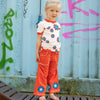 Alba - Caroline Flower Pants - Orange.com