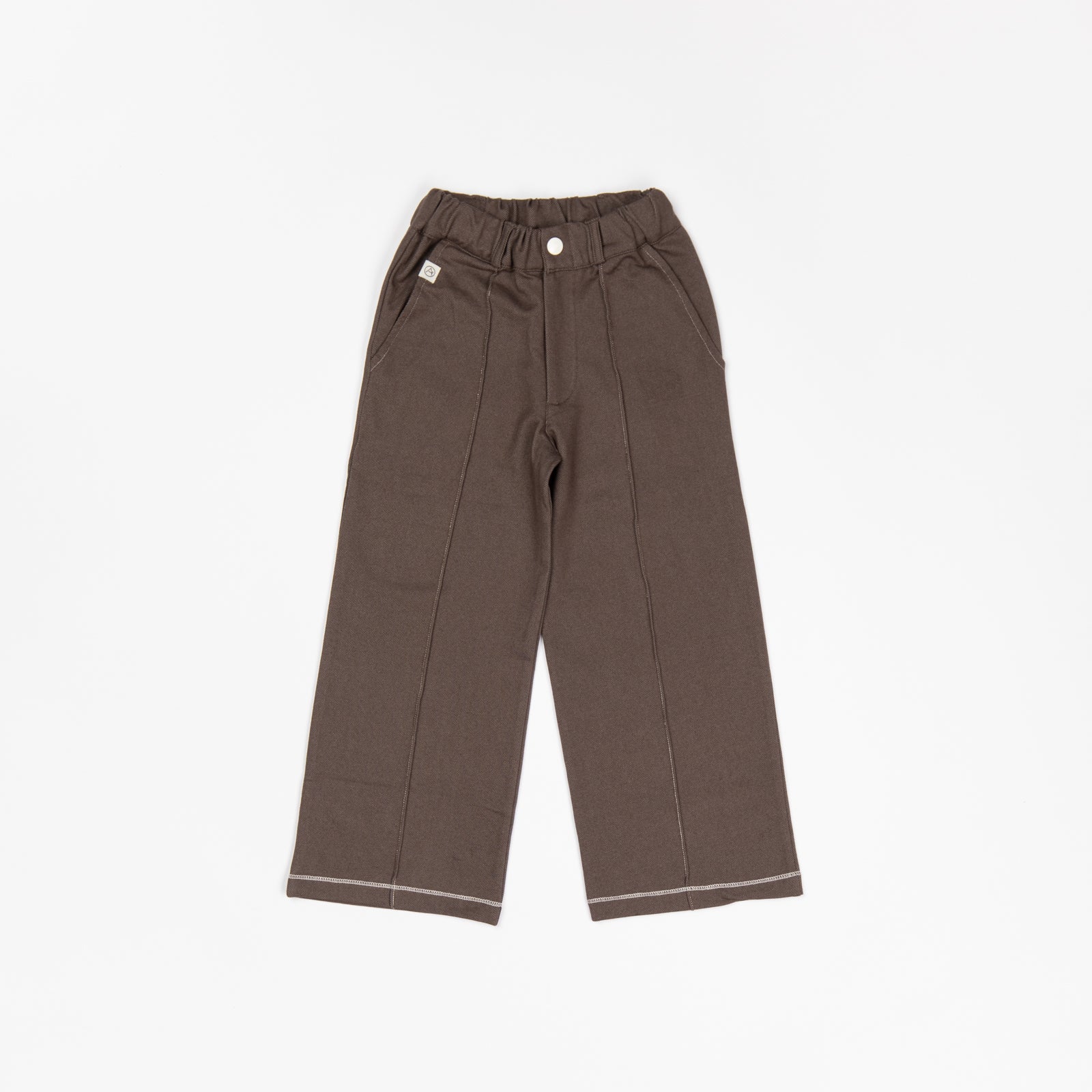 Alba - Rock It Box Pants - Chocolate Brown