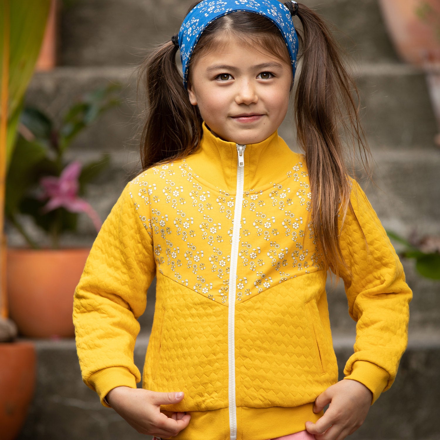 Alba - Garden Jacket - Old Gold ** LAST SIZE 104cm