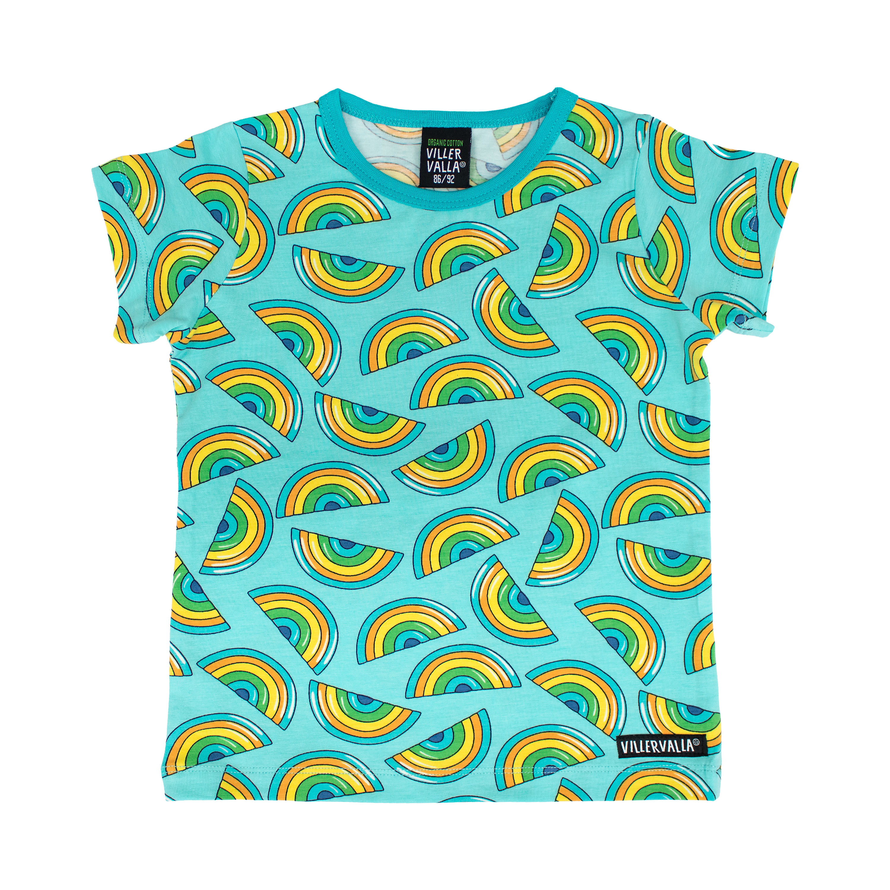 Villervalla - SS Tee - Rainbow - Reef