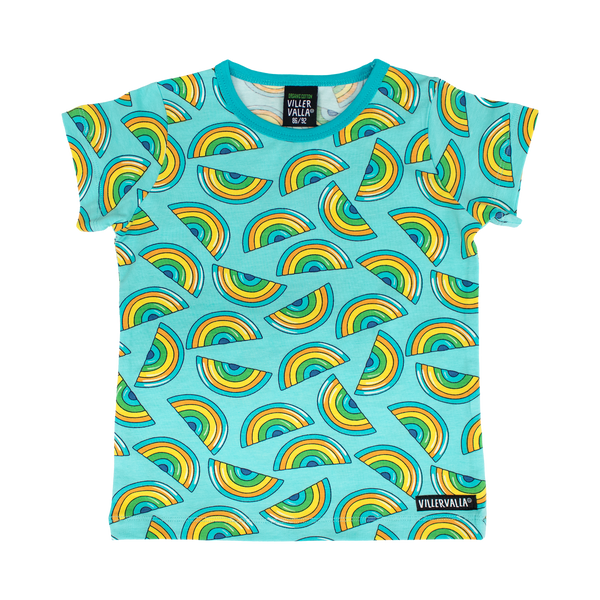 Villervalla - SS Tee - Rainbow - Reef