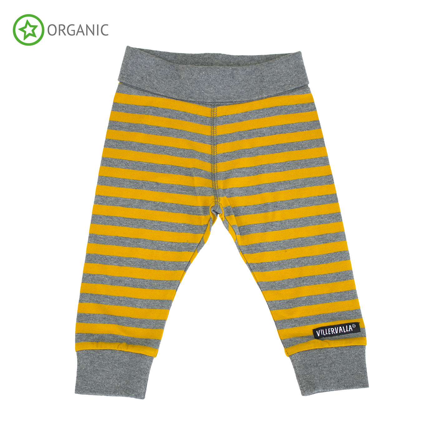 Villervalla - Comfy Pants - Stripes - Mustard