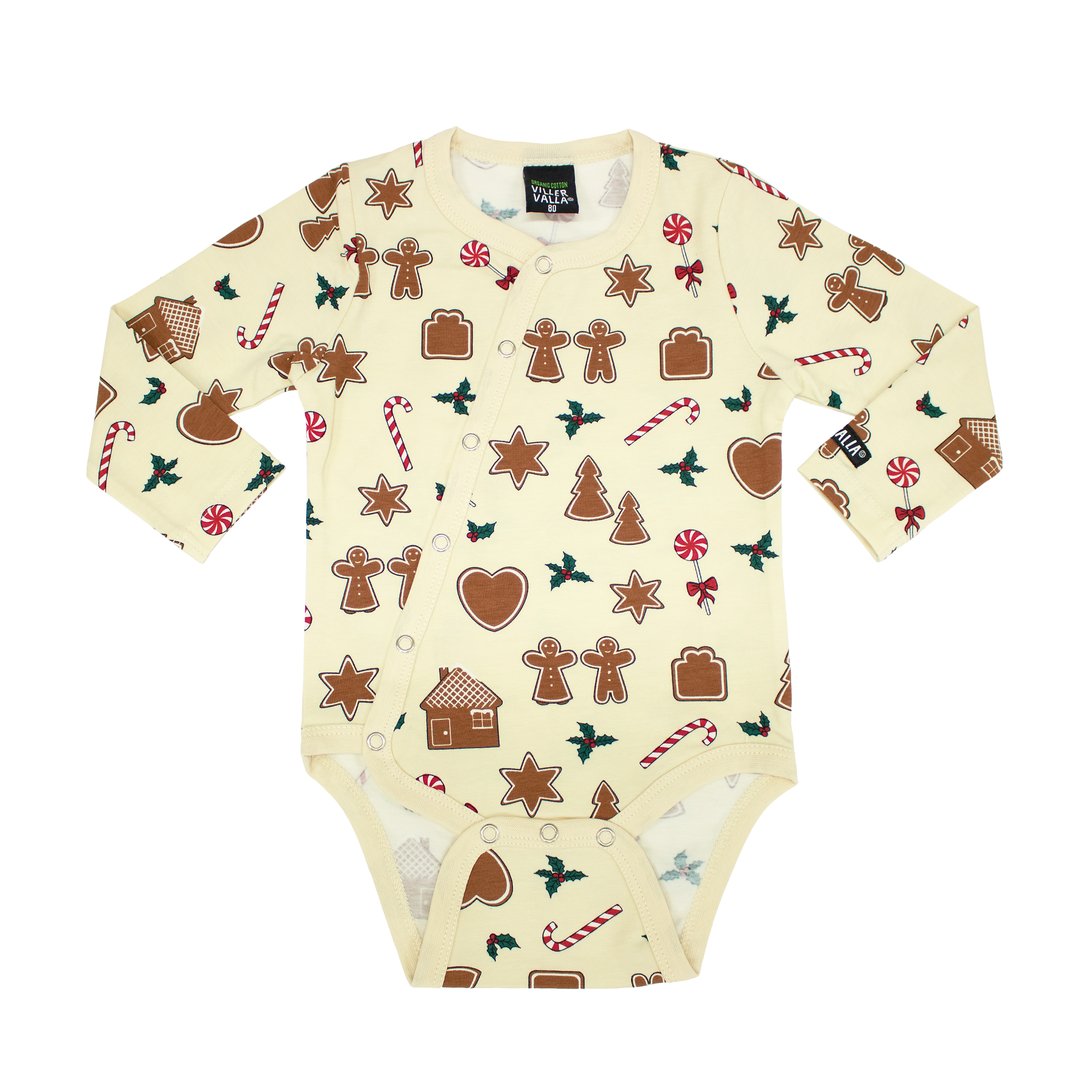 Villervalla - LS Bodysuit - Gingerbread - Oat
