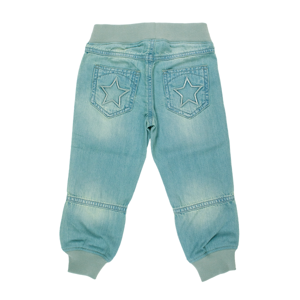 Villervalla - Relaxed Jeans - Soft Denim - Light Wash - Fossil bands