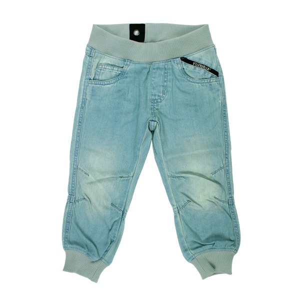 Villervalla - Relaxed Jeans - Soft Denim - Light Wash - Fossil bands