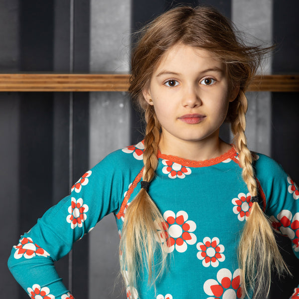 Alba - Ghita LS Tee - Biscay Bay Flower Heaven