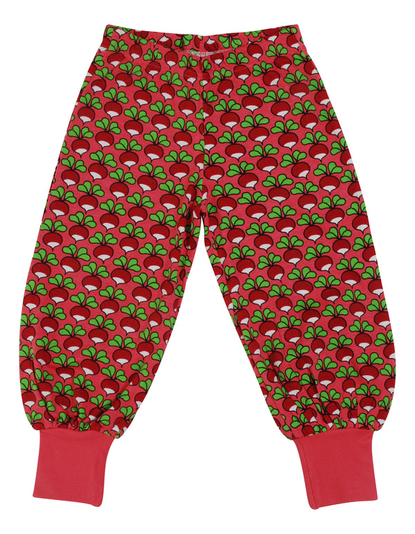 Duns Sweden - Baggy Pants - Radish - Rose Red