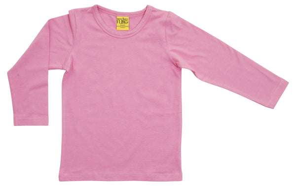 More Than A Fling - LS Tee - Fuschia Pink