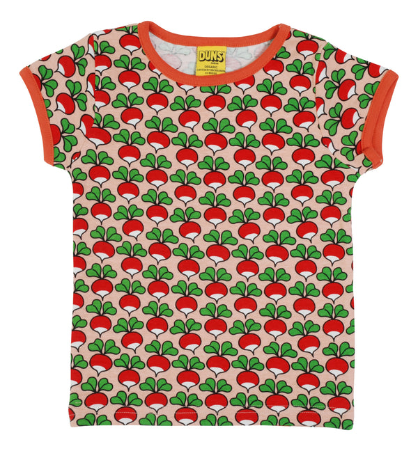 Duns Sweden - SS Tee - Radish - Rose Cloud