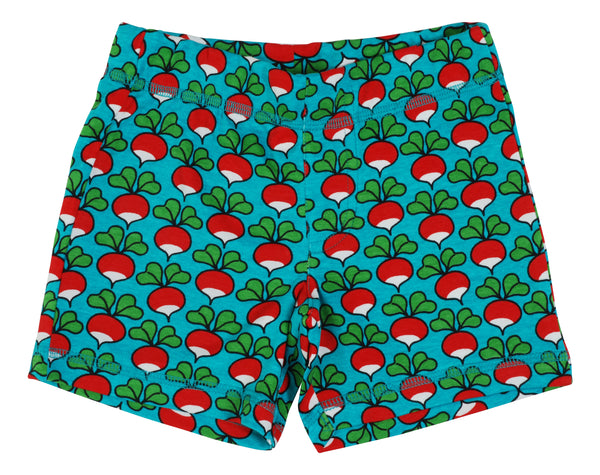 Duns Sweden - Shorts - Radish - Peacock Blue
