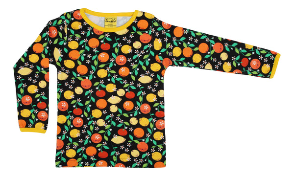 Duns Sweden - LS Tee - Citrus Black