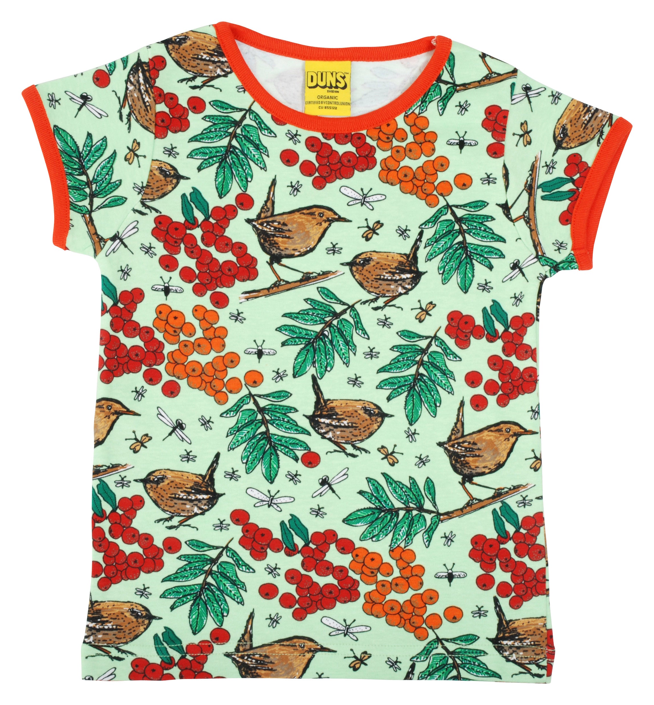 Duns Sweden SS Tee - Rowanberry - Green