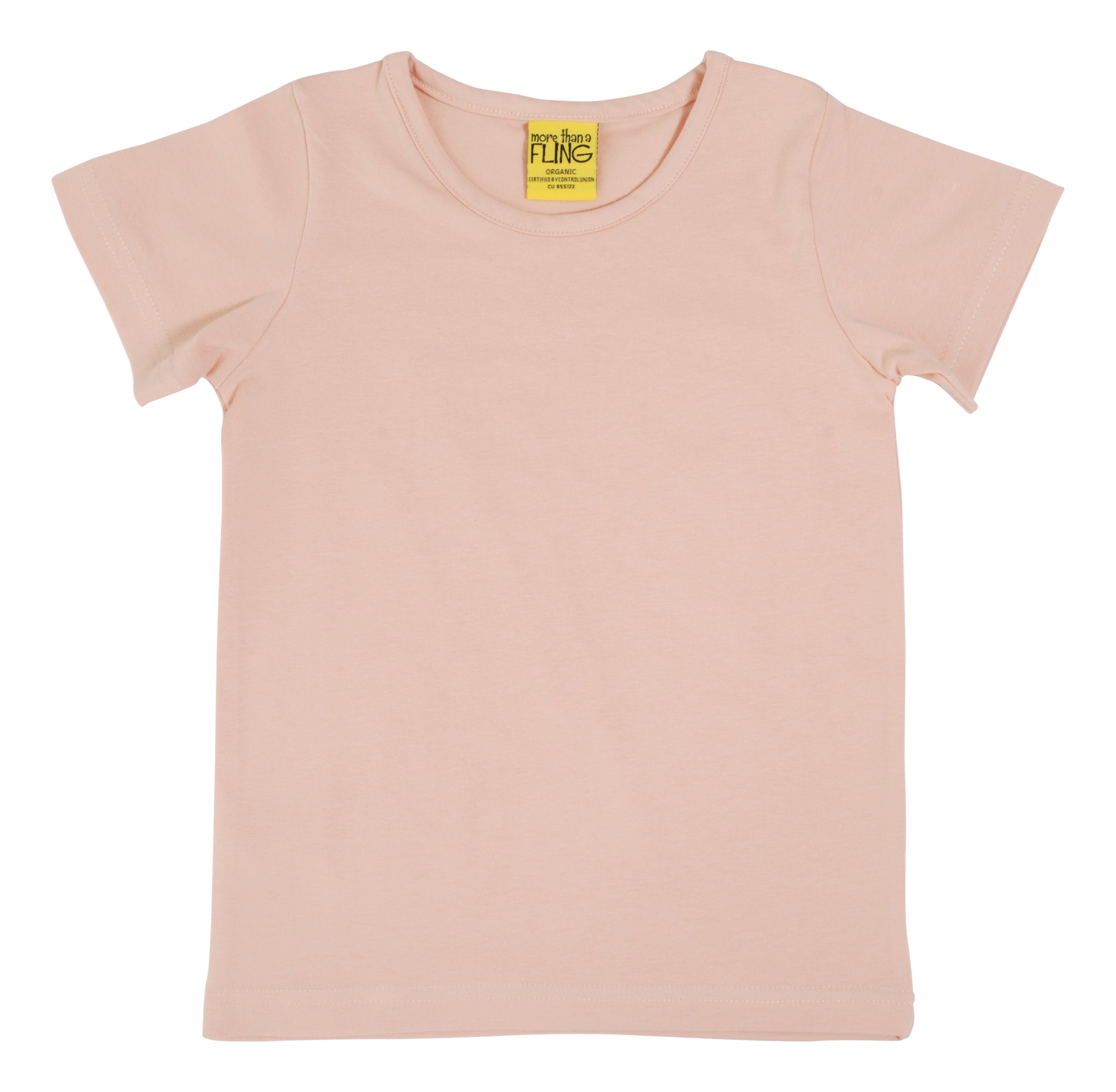 More Than A Fling - SS Tee - Rose Cloud