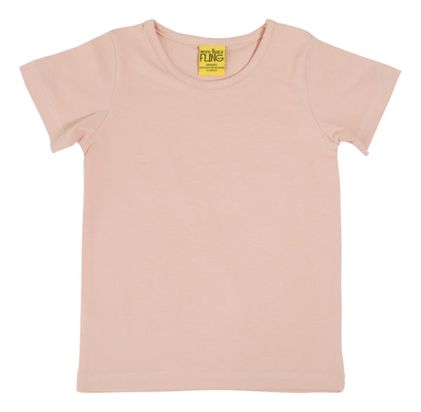 More Than A Fling - SS Tee - Rose Cloud