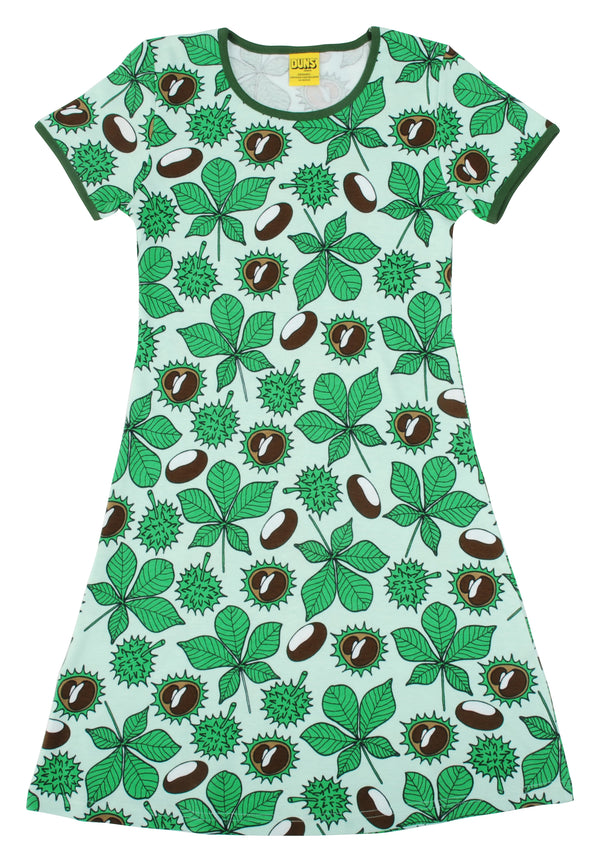 Duns Sweden SS dress - Chestnut - Brook Green